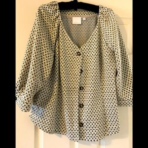 Super cute Anthropologie jacket with a bit of sparkle